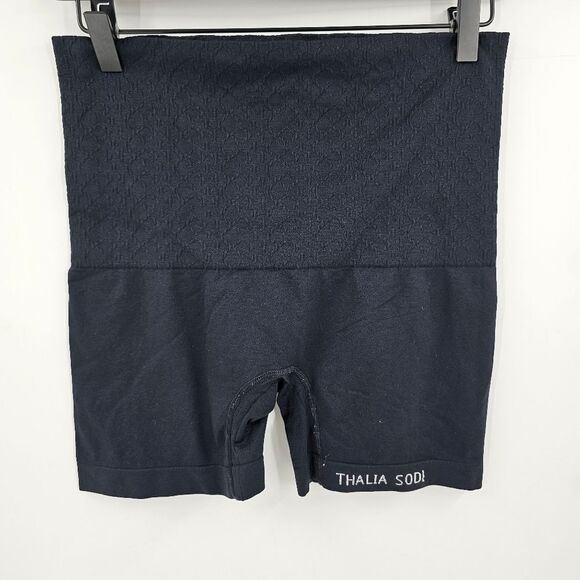 Thalia soli intimates large shorts under spandex shapewear black charcoal gray - Picture 1 of 3